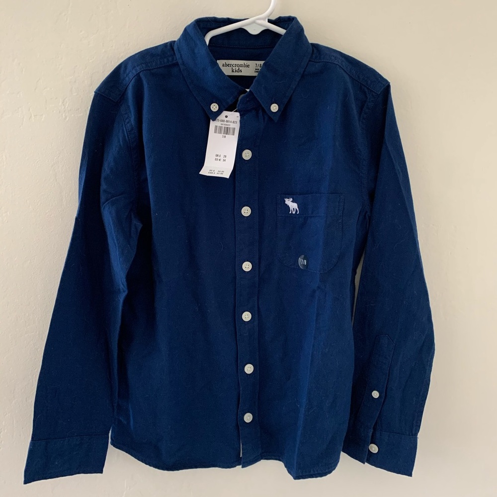 Abercrombie Boys Button Down NWT